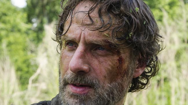 The Walking Dead Season 8 Episode 4:  Andrew Lincoln as Rick Grimes - The Walking Dead _ Season 8, Episode 4 - Photo Credit: Gene Page/AMC