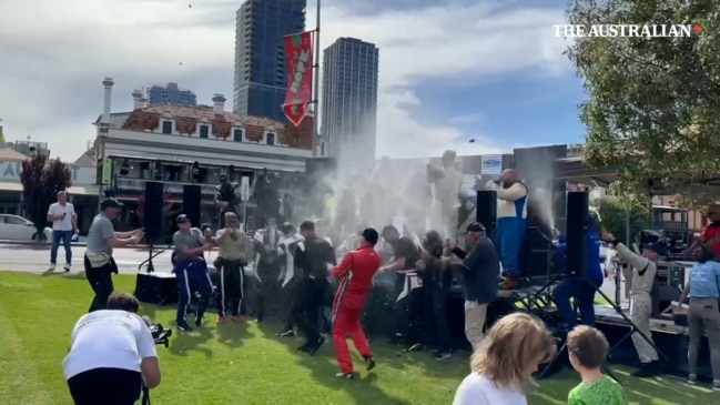 Behind the wheel at the Adelaide Rally