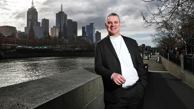 Incoming Archbishop of Melbourne Peter Comensoli. Picture: Aaron Francis.