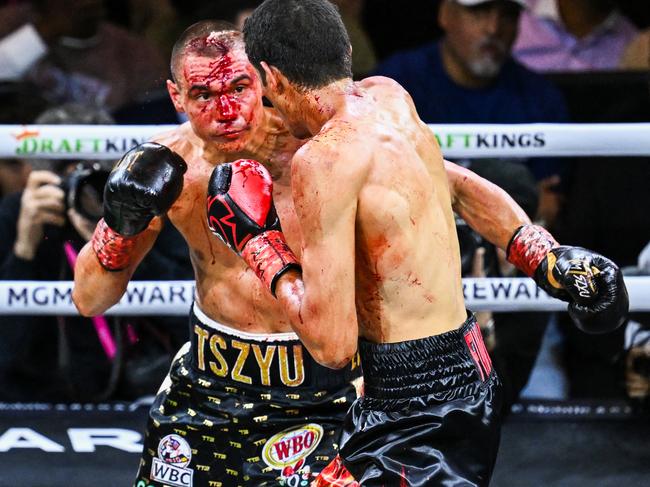 Tim Tszyu’s team No Limit Boxing are open to where any rematch with Sebastian Fundora willt ake place. Picture: Getty Images