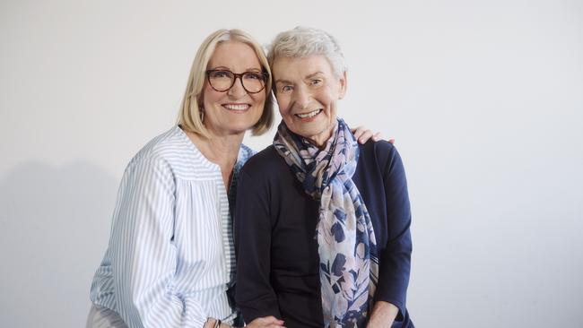 Ballina nursing lecturer Victoria Turner and her mother Barbara LeQuesne both had ovarian cancer.