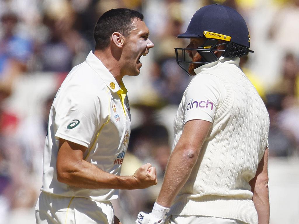 Scott Boland’s ability to bowl stump to stump on flat pitches for hours was a key factor in him being chosen for his second Test. Picture: Daniel Pockett/Cricket Australia/Getty Images