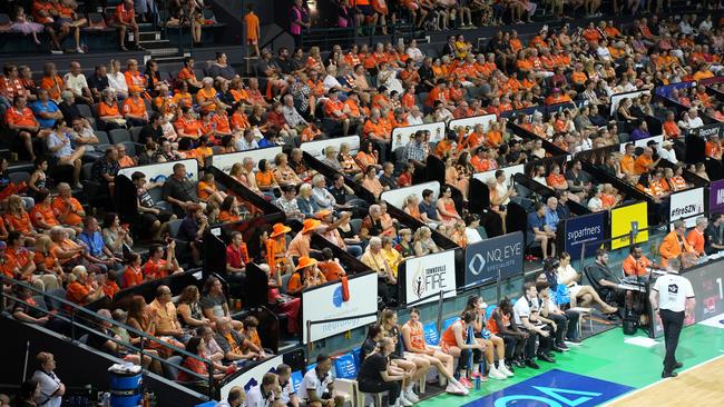 The Townsville Fire sold out their hometown grand final game, leading to the team decision to open up the whole arena for tickets.