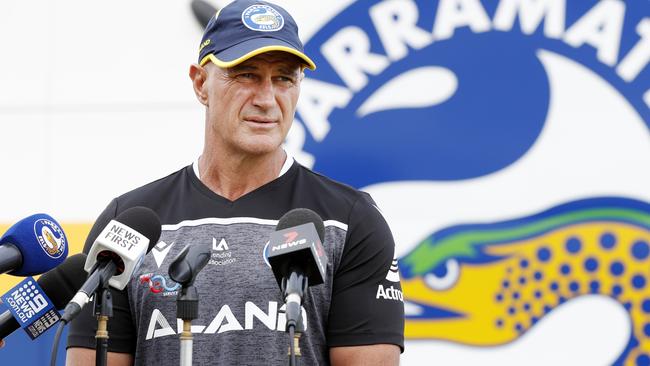 Parramatta Eels coach Brad Arthur. Picture: Jonathan Ng