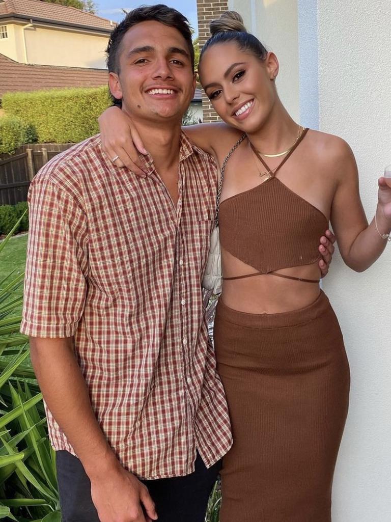 Mia Fevola and Jamarra Ugle-Hagan went public in March. Photo: Instagram