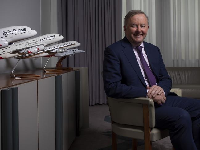 The airport at Badgerys Creek forms a big part of Anthony Albanese’s Sydney plan. Picture: Sean Davey