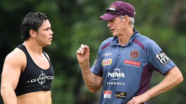 Wayne Bennett knew how to motivate Roberts’ talent. Image: AAP/Dave Hunt