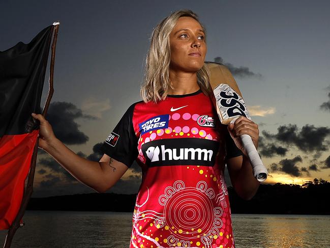 Australian and Sydney Sixers cricketer Ash Gardner ahead of the WBBL First Nations Round. Photo by Phil Hillyard(Image Supplied for Editorial Use only - **NO ON SALES** - Â©Phil Hillyard )