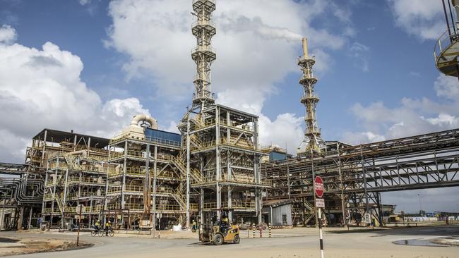 The Lynas materials plant in Kuantan, Malaysia.