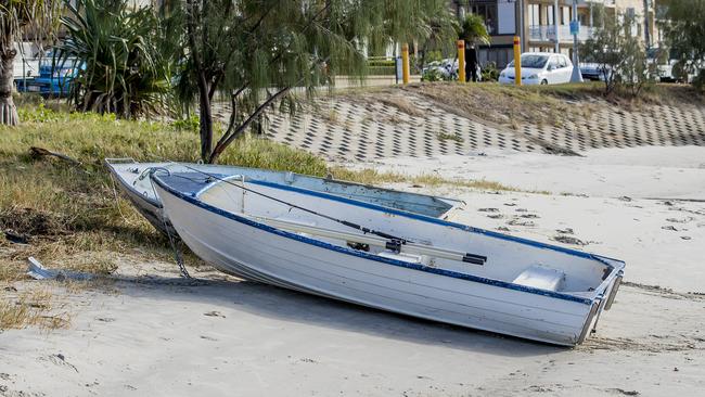 It’s far from the first time tinnies have caused a stir in the city’s waterways. Picture: Jerad Williams