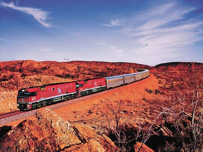 The Ghan for Holidays of Australia in Escape 31/5/15