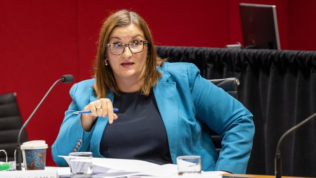 Opposition education spokeswoman Sarah Mitchell accused the Minns government of quietly trying to end the switchboard maintenance program. Picture: NCA NewsWire / Dylan Coker