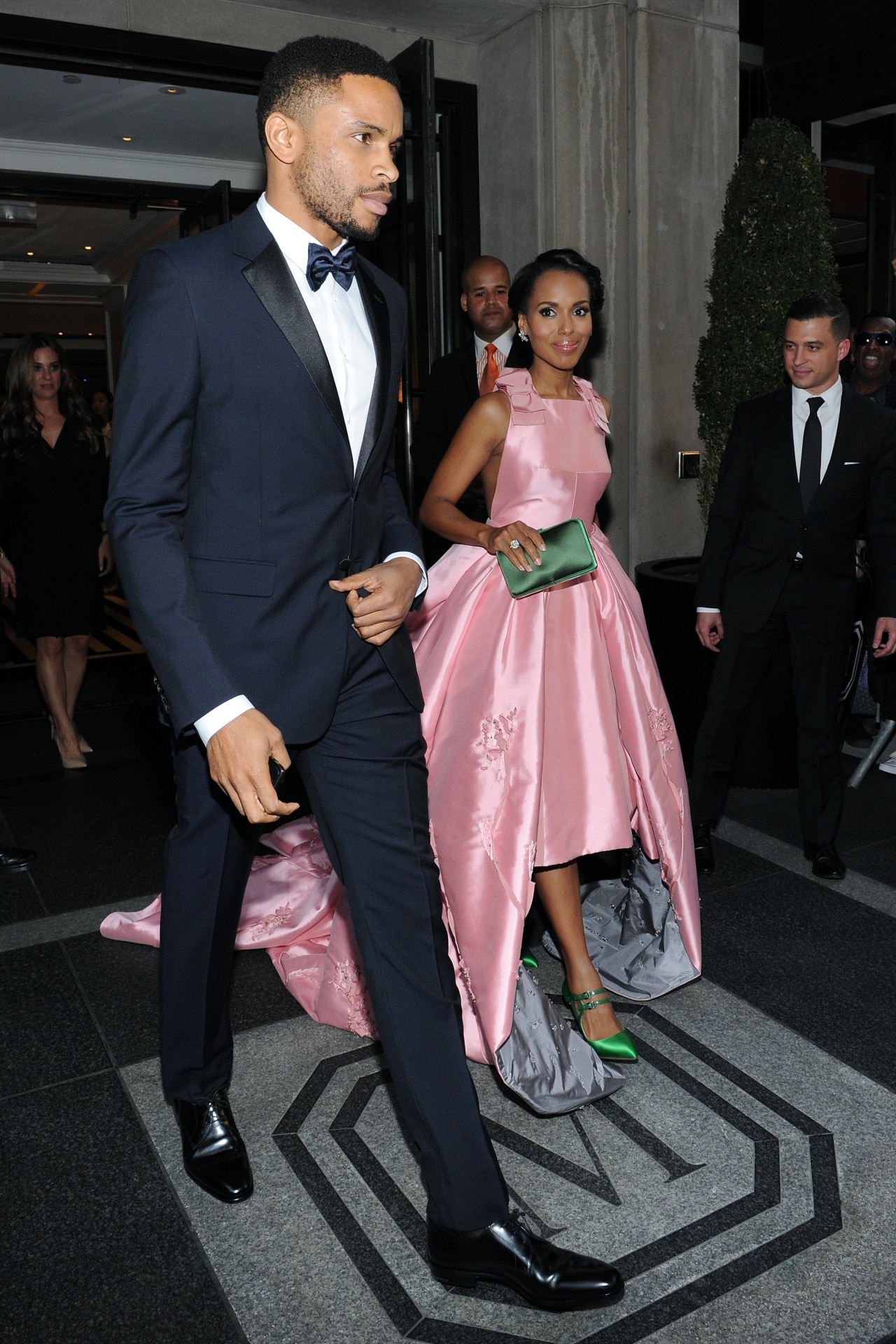 <p><em>Image credit: Getty Images</em></p><p>On June 24, 2013,&nbsp;<em>Scandal&nbsp;</em>actress Kerry Washington wed Nnamdi Asomugha in a secret ceremony in Idaho, with news breaking a month later, in July. An expert secret keeper, news of Washington's marriage was also a revelation that she had a partner, keeping her relationship with Asmogha until then under wraps.&nbsp;</p>