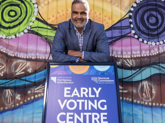 5,March, 2024:  The Commissioner for SA First Nations Voice to Parliament, Dale Agius. Picture: Kelly Barnes