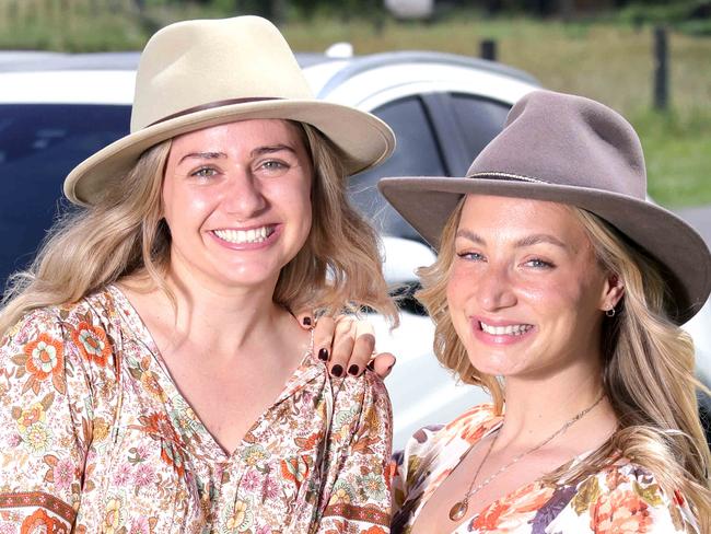 L to R, Taneil Thornberry with Lauren Gaynor, the Queensland road trip is being billed as Australia's answer to Route 66 for tourism, at Oxley Creek Common, Sherwood Rd, Rocklea - on Thursday 28th November 2024 - Photo Steve Pohlner