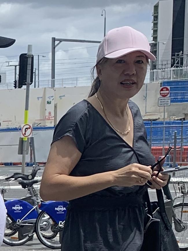 Xiaoqiu Liu, 57 leaving Brisbane Magistrates Court.