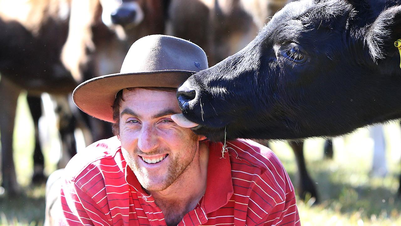 Young dairy farmer of the year Mark Griffin of Moltema