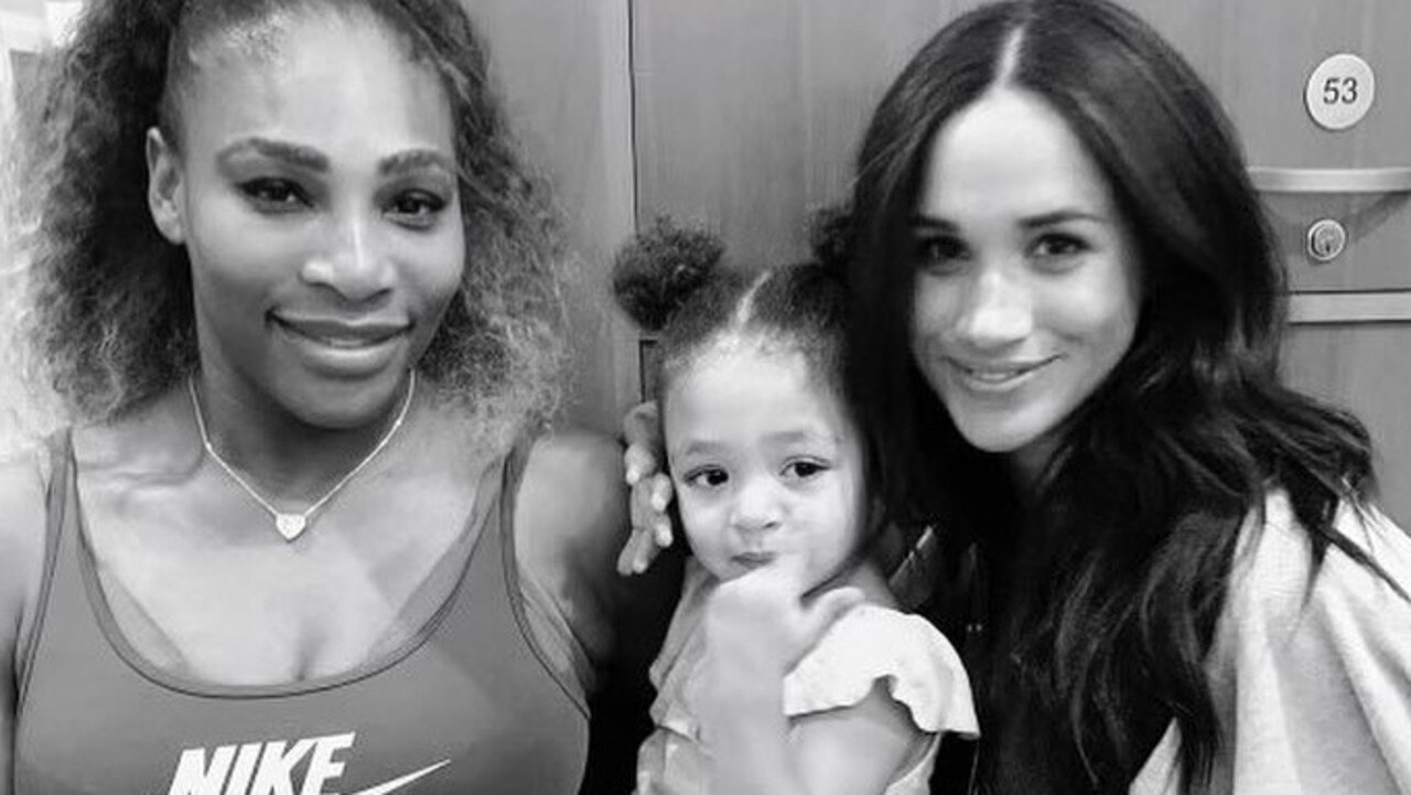 Williams and the Duchess of Sussex have been friends since 2010. Picture: Instagram/@serenawilliams