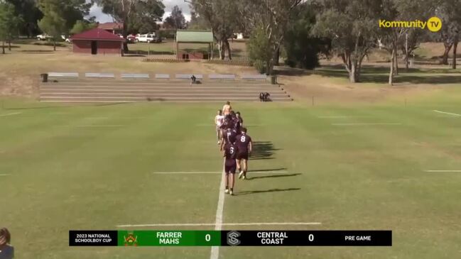 Replay: Peter Mulholland Cup Round 2 - Farrer MAHS v Central Coast Sports College