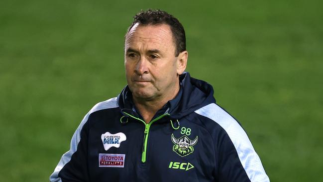 Stuart has coached Canberra since 2014. (Photo by Cameron Spencer/Getty Images)