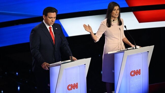 ‘I Think I Hit a Nerve’: Haley, DeSantis Face off at GOP Debate