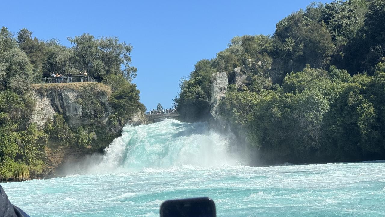 This is the best way to see the Huka Falls. Photo: Andrew McMurtry