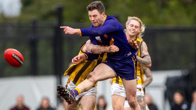 Tim Johnson’s milestone helped inspire a final-quarter Vermont blitz. Picture: Field of View Photography