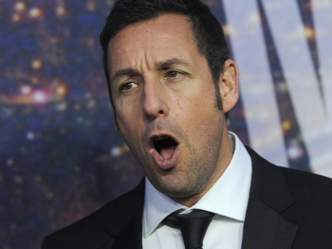 'Saturday Night Live' 40th Anniversary Celebration at Rockefeller Plaza on February 15, 2015 in New York City, NY  Pictured: Adam Sandler Ref: SPL953333 160215  Picture by: Splash News  Splash News and Pictures Los Angeles: 310-821-2666 New York: 212-619-2666 London: 870-934-2666 photodesk@splashnews.com