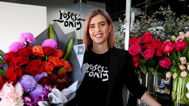 Roses Only CEO Kelly Taggart. Picture David Clark