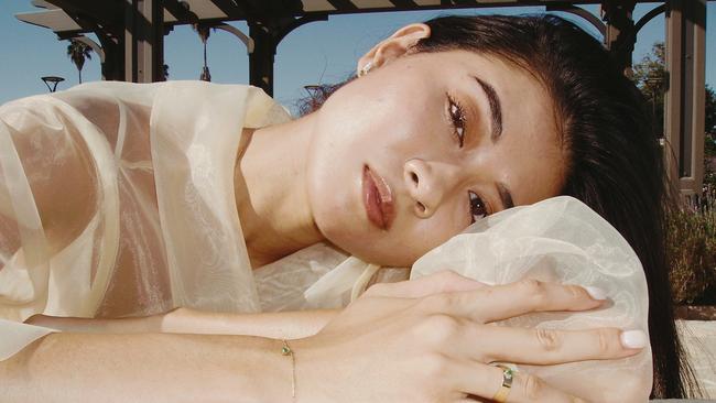 Crystal Ung’s brand Ren is reinventing jade jewellery for a new, modern audience. Picture: Jenna Elizabeth Gonzalez