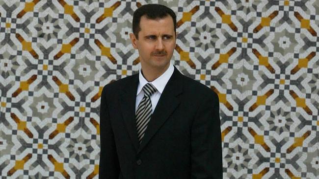 Former Syrian president Bashar al-Assad.