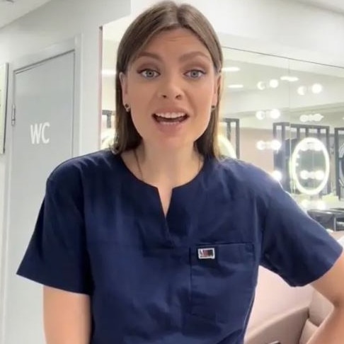 Dr Daria Sadovskaya made the declaration in a viral TikTok video last month. Picture: TikTok