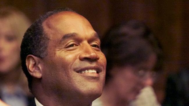 OJ Simpson has died at the age of 76. Picture: AFP