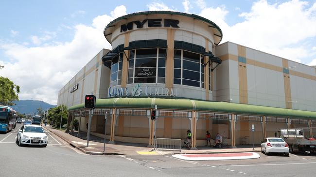 A 16-year-old girl was attacked outside Cairns Central Shopping Centre on Wednesday. PICTURE: JUSTIN BRIERTY