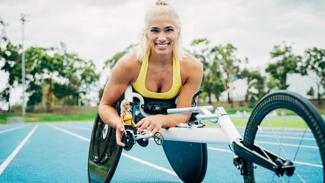 Madi di Rozario is one of the stars of the Paralympic team.