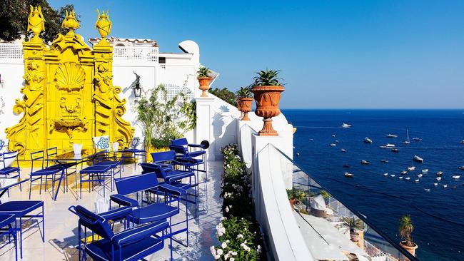 Franco's bar in Positano, Italy.