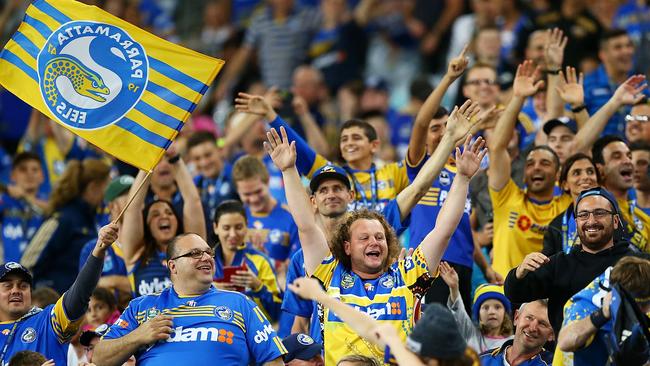 Eels fans are among the big winners.