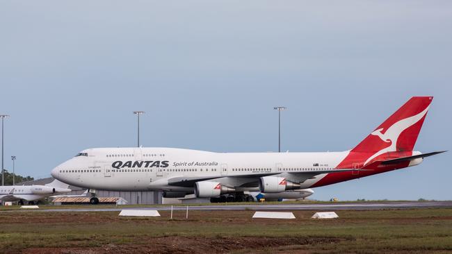 Qantas claims its employees are not on leave from work because there is no work to do. Picture: AAP Image/Helen Orr