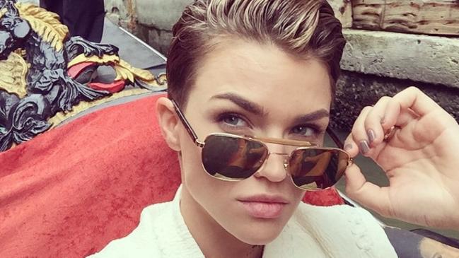 Ruby Rose urges fans to boycott magazine for printing revealing pics.