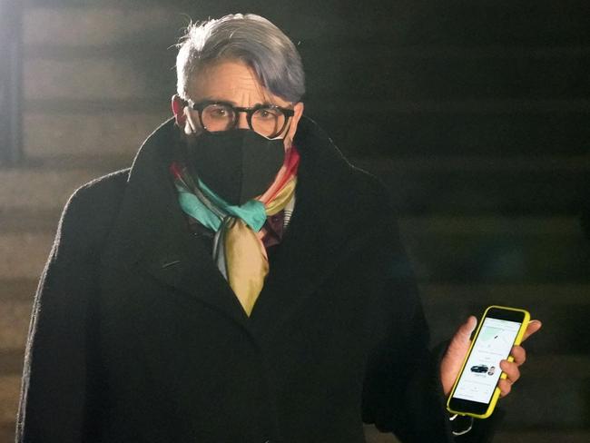 Defence lawyer Bobbi Sternheim speaks outside the Thurgood Marshall Federal Court House in lower Manhattan, New York, after a jury found Ghislaine Maxwell guilty. Picture: AFP