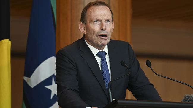 Tony Abbott has slammed the NSW Liberal Party’s preselection process, calling the influential nomination committee “witless” and “faceless”. Picture: Martin Ollman