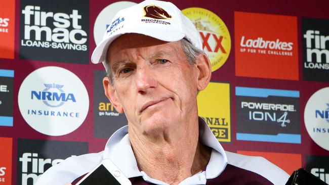 Wayne Bennett’s critics will chuckle at the sense of poetic justice. Picture: Darren England