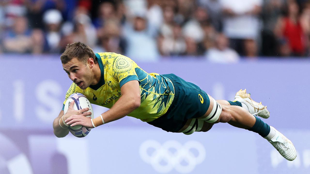 Nathan Lawson will make his NRL debut after switching codes from rugby sevens. Picture: Hannah Peters/Getty Images