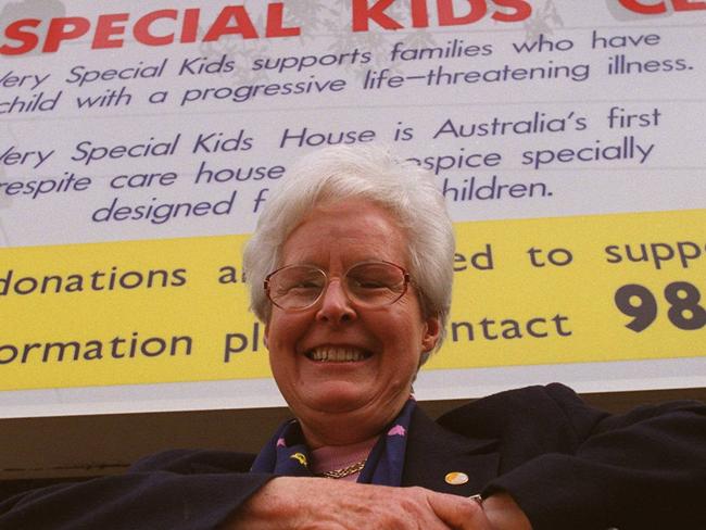 Sister Margaret was the first employee of Very Special Kids. Picture: Supplied