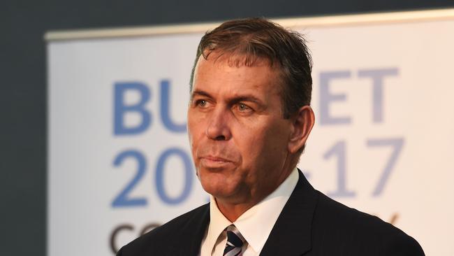 Former NT Treasurer David Tollner ... ‘the CLP put a freeze on public service numbers’