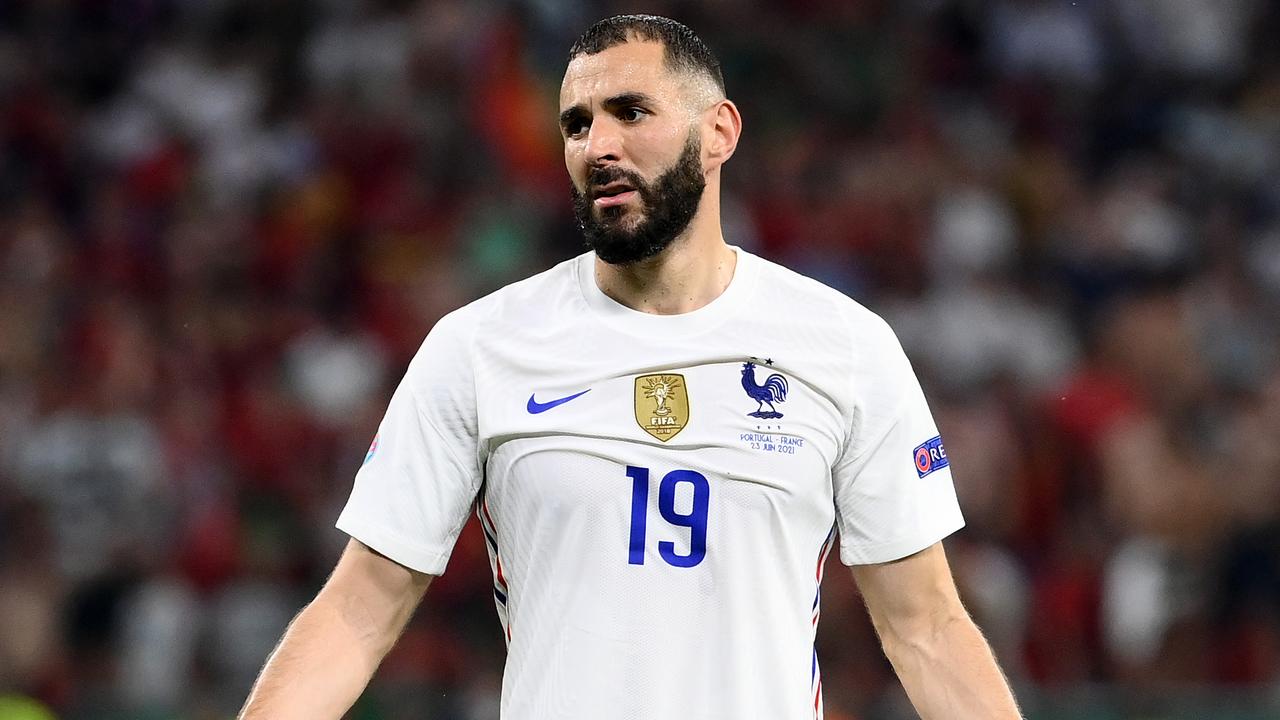 Karim Benzema's recent absence could spell disaster for the Socceroos, but it could also be a blessing in disguise. (Photo by Franck Fife - Pool/Getty Images)