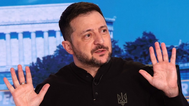 Zelensky had reportedly told European officials that his relationship with the US was at a critical juncture. Picture: Getty Images