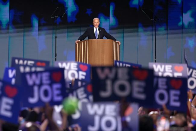 US President Joe Biden gave an emotional speech at the Democratic National Convention