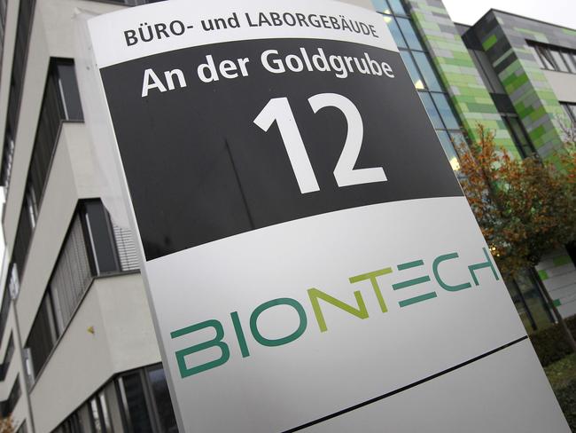 Pfizer and its German partner BioNTech reported highly promising results for their vaccine candidate. Picture: AFP