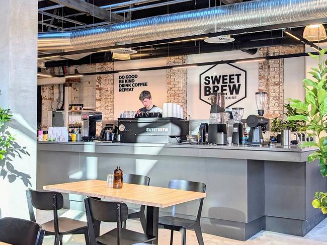 Sweetbrew Coffee House's new Cimitiere Street location in Launceston. Picture: Supplied